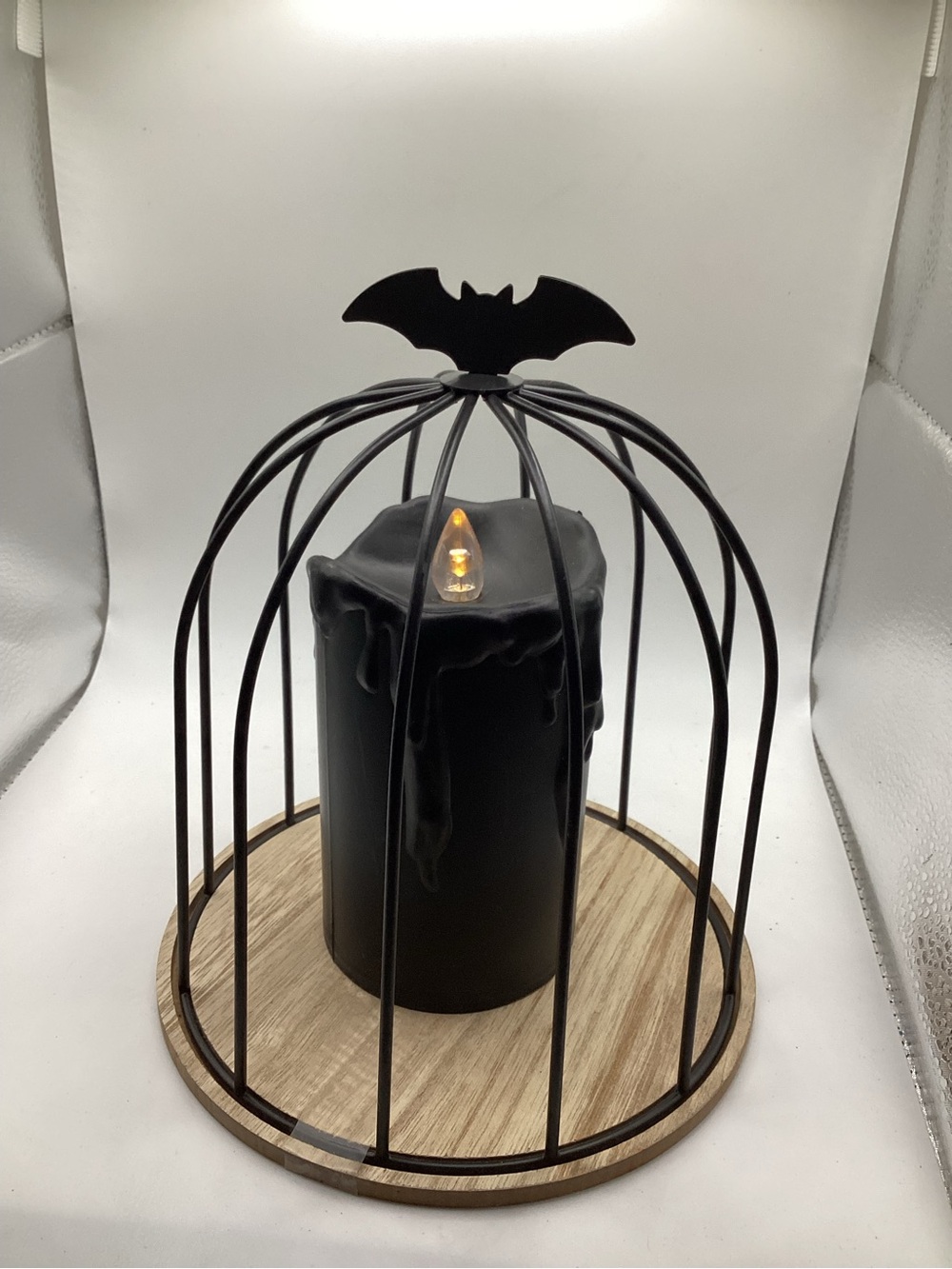 Target Black Bat Cage LED Candle Accent